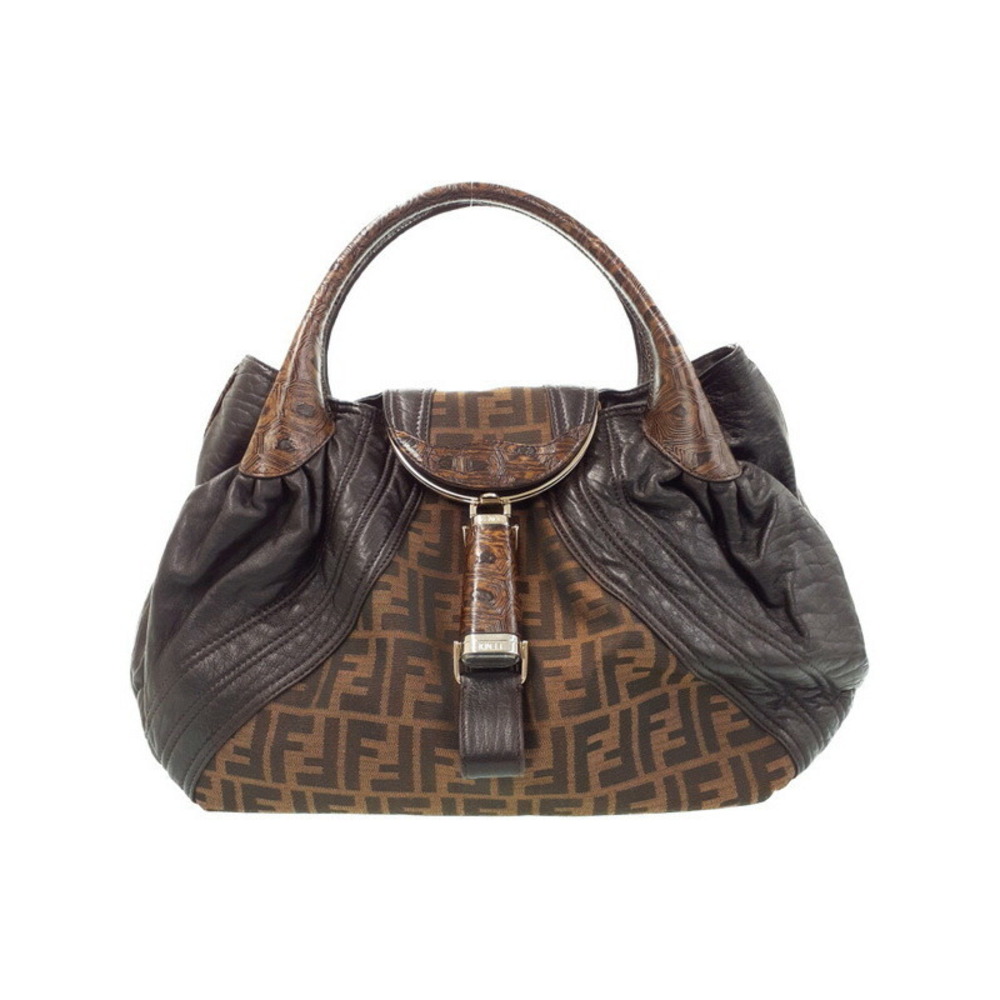 Fendi Zucca Spy Bag Handbag